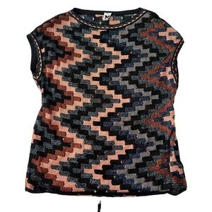Missoni Multicolor Zigzag Blouse